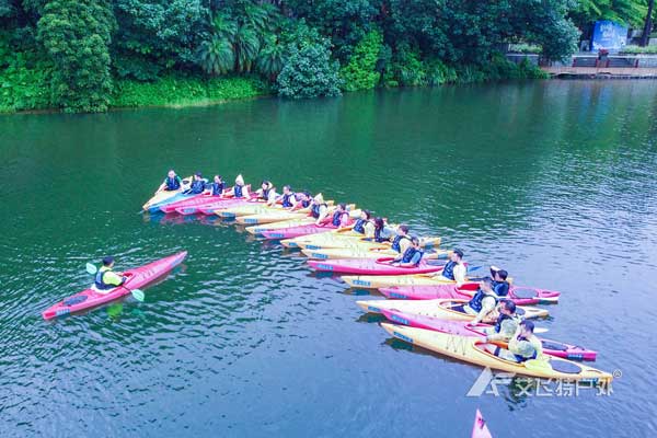 塘厦三正半山旱地冰壶+水上皮筏艇一天团建活动方案