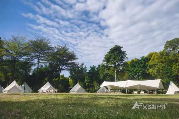 广州花都枇杷山庄野战拓展团建基地