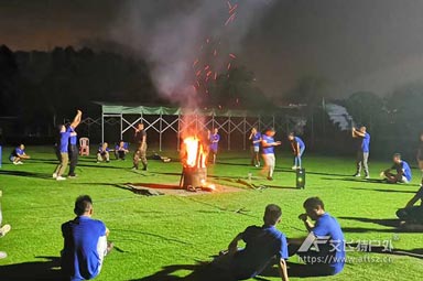 团队户外团建活动项目-篝火晚会