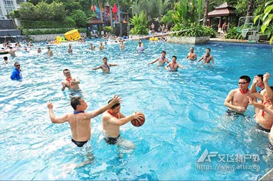 水上团建活动项目介绍-水上篮球